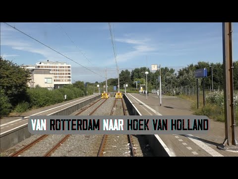 🚆 Prachtige Treinreis: Rotterdam naar Hoek van Holland (strand)  🌄