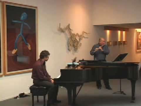 Claude Debussy -- Syrinx with Paul Fried on Flute