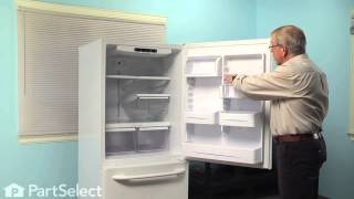 Refrigerator Repair: Replacing the Door Bin (GE Part # WR17X11606)