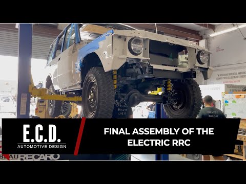 Tesla-Powered Range Rover Classic EV by ECD