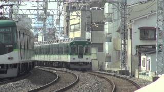 preview picture of video '【京阪電鉄】1000系1502F%普通萱島行@土居('13/03)'