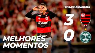 FLAMENGO 3 X 0 CORITIBA | MELHORES MOMENTOS | BRASILEIRÃO (30/05/26)