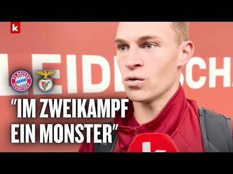 "Das ist nicht ohne": Kimmich lobt "Monster" Kim und Upamecano | FC Bayern - Benfica Lissabon 1:0