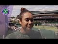 Heather Watson First Round Interview | Wimbledon 2019