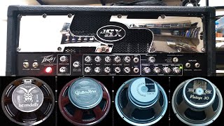 Video thumbnail for Peavey JSX Head 120W - Review (Celestion & Nordik) by Thiago Sforcin