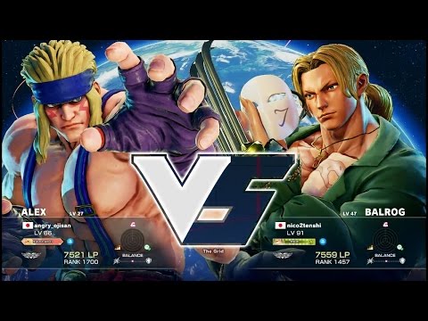 Hagejin ( Alex ) vs nico2tenshi ( Vega )