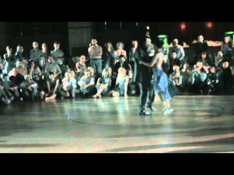  Juana Sepulveda  and  Mariano Frumboli  are  dancing  to  the  tango  "  Yuyo Brujo  "