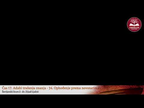 Uzimanje znanja od novotara - dr. Zijad Ljakić