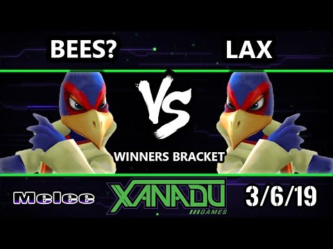 S@X 292 SSBM - Bees? (Falco) Vs. Lax (Falco) - Smash Melee Winners Round 1