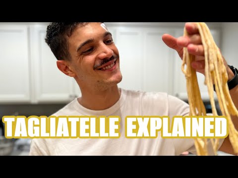 How to make tagliatelle - Without a machine