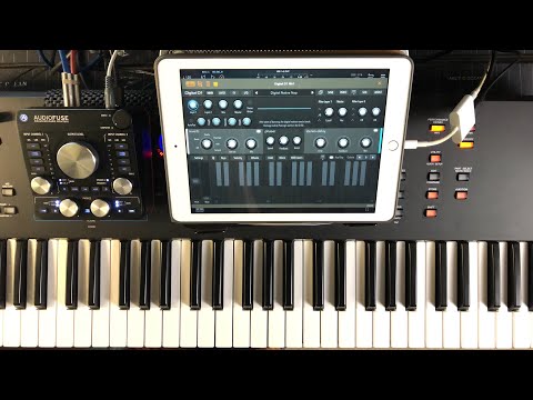 AudioKit Digital D1 Synthesizer - Let’s Play This Fantastic App - iPad Live