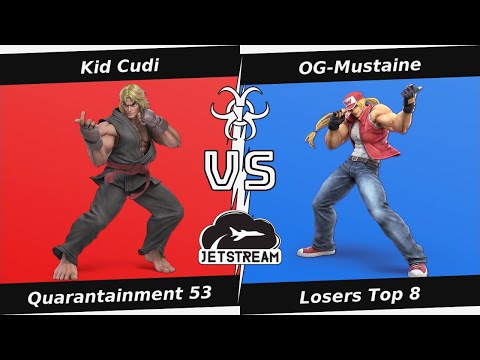 Quarantainment 53 Losers Top 8 - Kid Cudi (Ken) Vs. OG-Mustaine (Terry) Smash Ultimate - SSBU