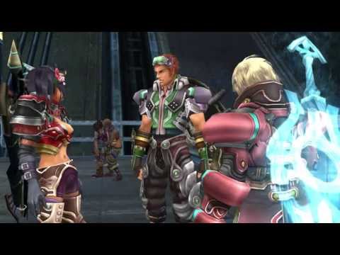(Wii) Xenoblade Chronicles HD Cutscene 040b - Riding the Freight Elevator - ENGLISH