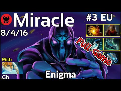 Miracle [Liquid] plays Enigma!!! Dota 2 Full Game 7.21