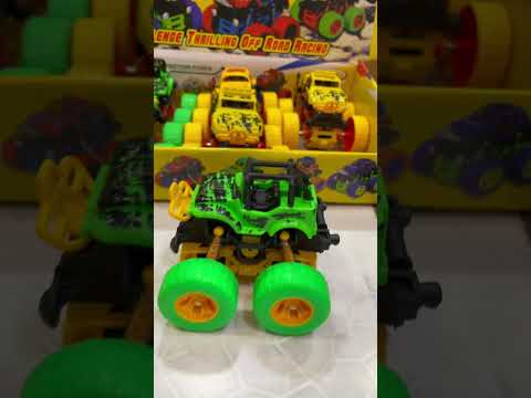 Plastic monster truck toy