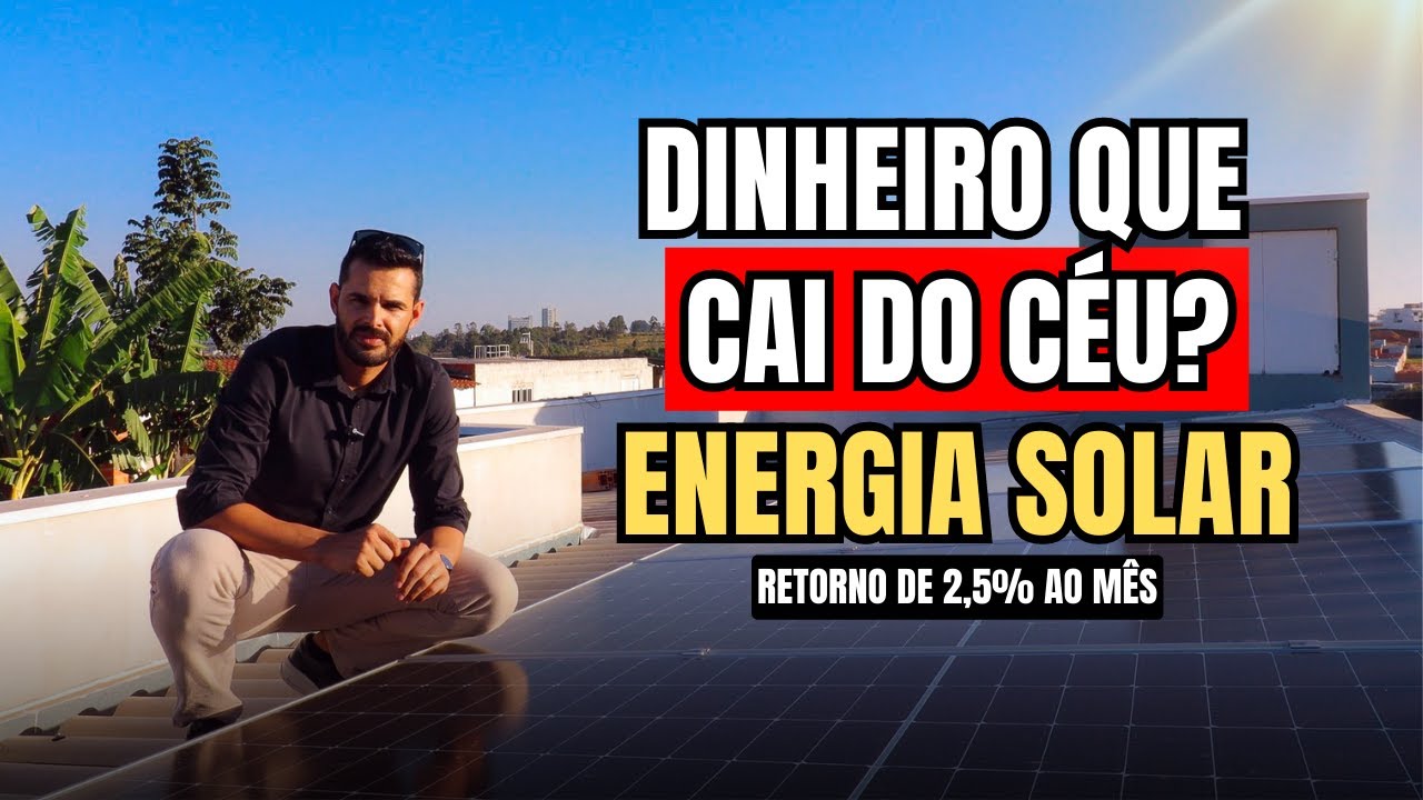 QUANTO ESTOU FATURANDO VENDENDO ENERGIA SOLAR? | RENDA EXTRA QUE VEM DO CÉU!