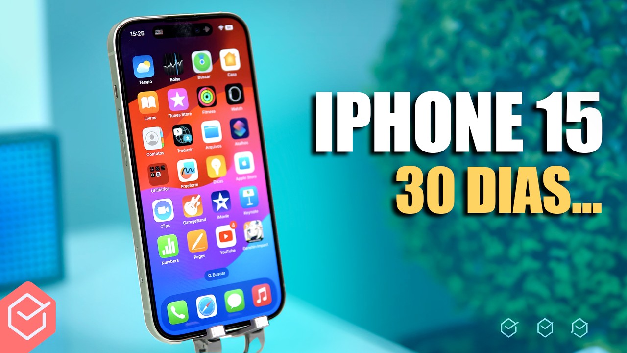 30 DAYS with the IPHONE 15 // review