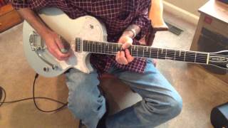 Video thumbnail for TV Jones Spectrasonic C-Melody Baritone Guitar clip - Craig Dobbins by craigdobbinsmusic