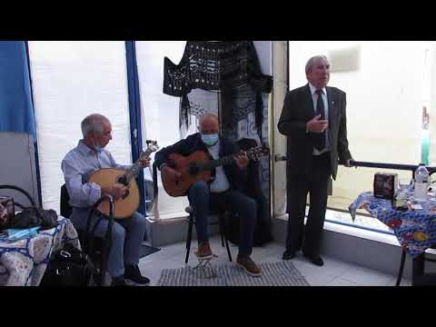 ALBERTO LEMOS FADO , ATUOU NO CAFÉ PRADO , NA RUA DE SÃO VITOR Nº 77a PORTO