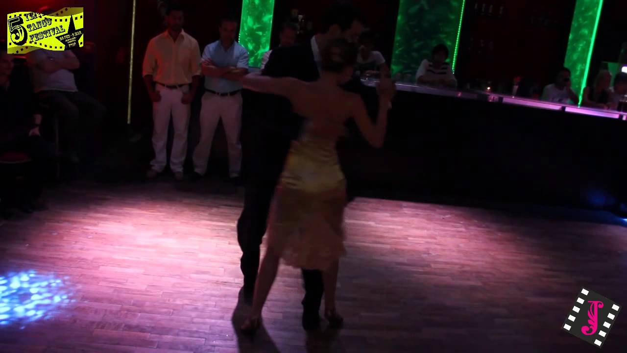 MAXI COPELLO Y NADIA JOHNSON en el YTF