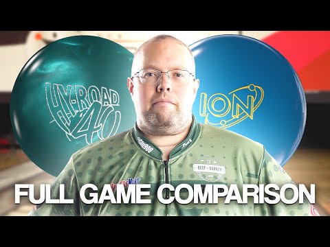 Ion Pro Solid vs Hy-Road 40! | Full Game Comparison | Stu Williams PBA