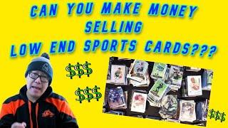 Can You Make Money Selling Low End Sports Cards on Ebay? The Process #cardcollecting #sportscards