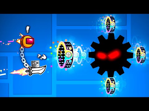СМЕРТЕЛЬНАЯ СВЯЗЬ на СЛУЧАЙНЫХ ПОРТАЛАХ в Geometry Dash