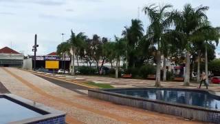 preview picture of video 'Praça Central de Santa Fé do Sul SP | 2014 | 5'