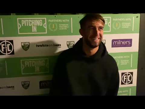 Tommy Stagg - Post match Abbey Rangers