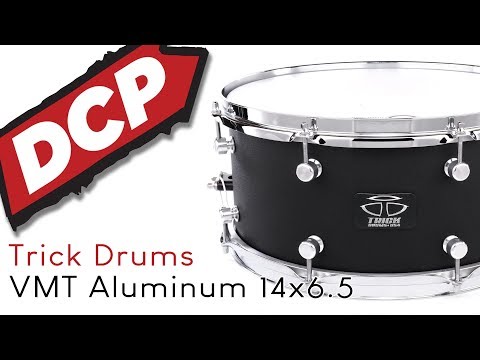 Trick VMT Aluminum Snare Drum 14x6.5 Cast Black