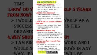 #job interview questions and answer /interview answer#english