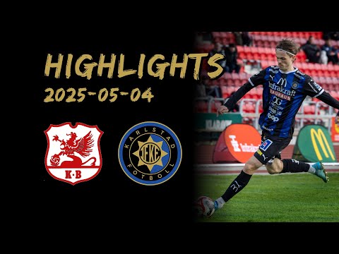 Highlights — Karlbergs BK - Karlstad Fotboll