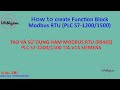 IPR Program Modbus RTU With S7 1200 S7 1500 PLC Master To Read Slave By TIA V14 Lập Trình Modbus