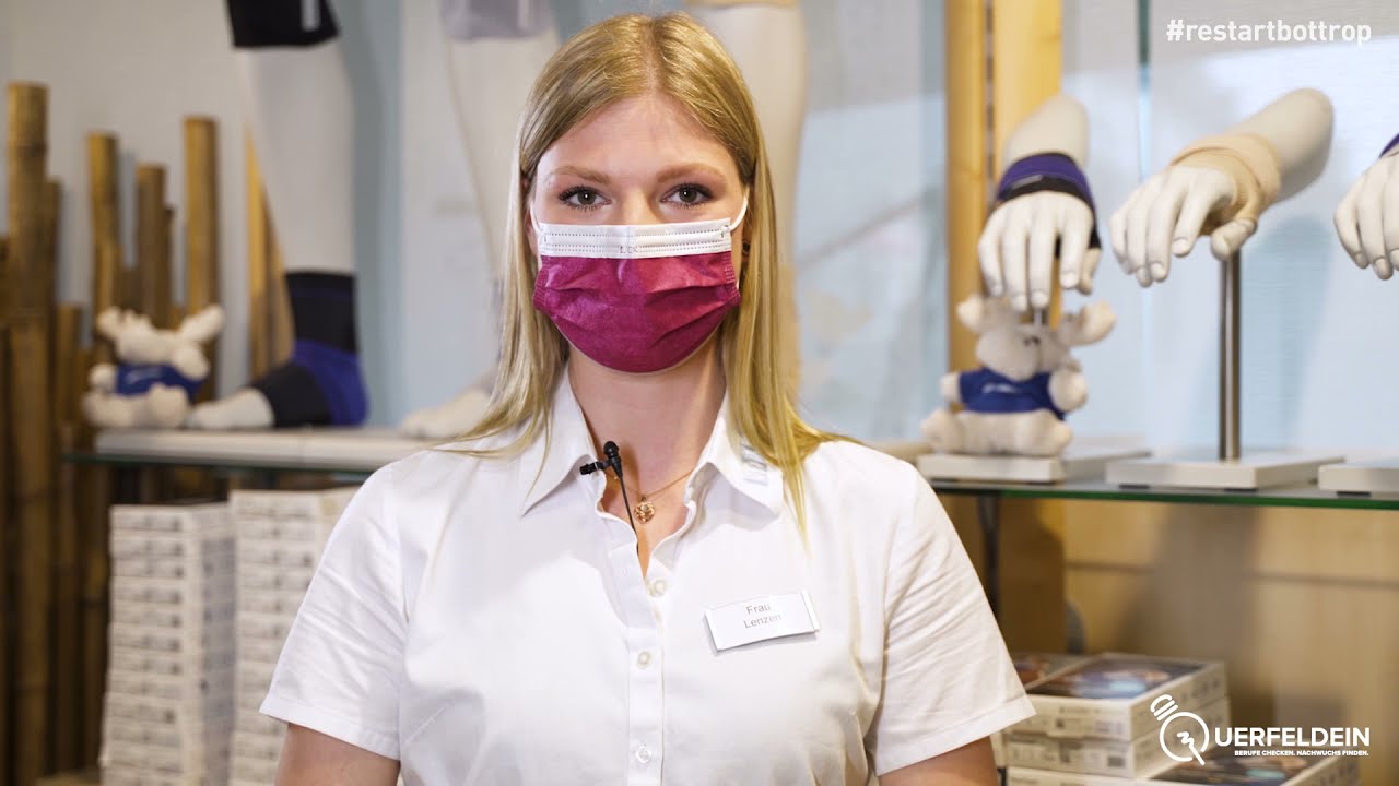 Video zur Ausbildung im Sanitätshaus Steinberg in Bottrop