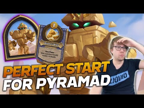 Off To A Perfect Pyramad Start! | Hearthstone Battlegrounds | Savjz