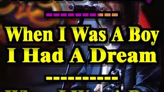 ELO - When I Was a Boy (Sing-a-long karaoke lyric video)