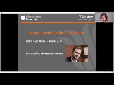 Digital Social Selling Mastery – Brenton Burchmore