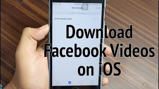 Download Facebook Video on Your iPhone and iPad (How to?)