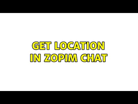 Get location in Zopim Chat