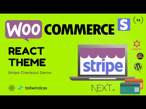 34 Stripe Checkout with WooCommerce and Nextjs | next stripe | React Stripe | Nextjs Headless