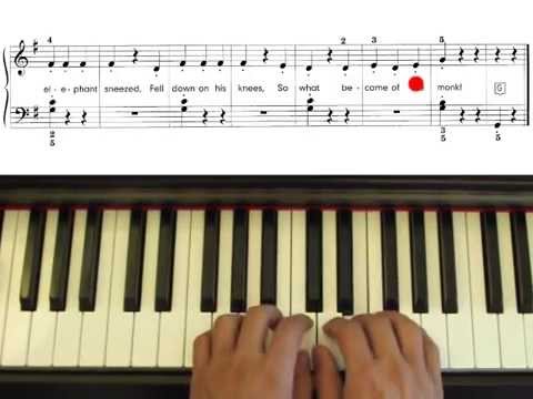 At the Animal Fair, John Thompson`s easiest piano course, part 3