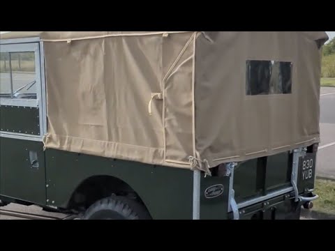 Landrover Series 1 1954 nut & bolt restoration completed