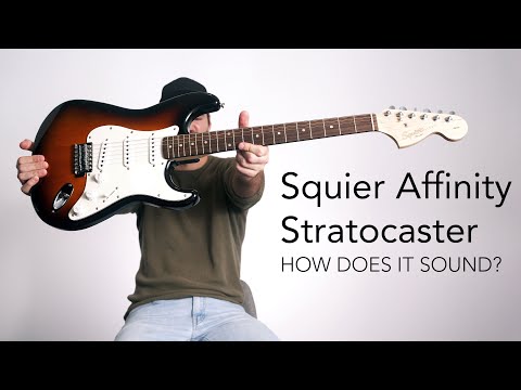 Электрогитара SQUIER AFFINITY STRATOCASTER LRL 3CS - фото 2 - id-p1561511827