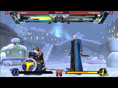 Thursday Night Throwdown Main Event: UMVC3 IB Sean Y vs TA Mrvisto