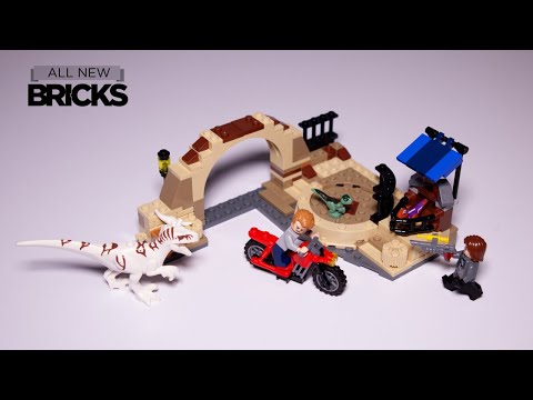 Vidéo LEGO Jurassic World 76945 : La poursuite en moto de l’Atrociraptor