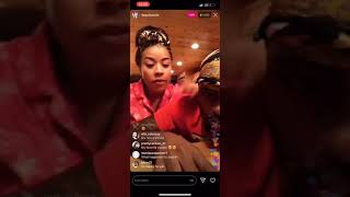 Keyshia Cole and Her Boyfriend on Instagram Live With The Cuteness