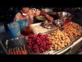 Рынок в Таиланде, лягушки, черепахи и манго рядом с кальмарами 