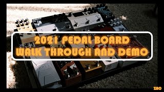Video thumbnail for 2021 Pedal Board Walk Through and Demo | Temple Audio Trio 21 by Zachariah Connor