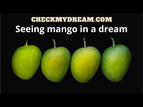 Seeing mango in a dream