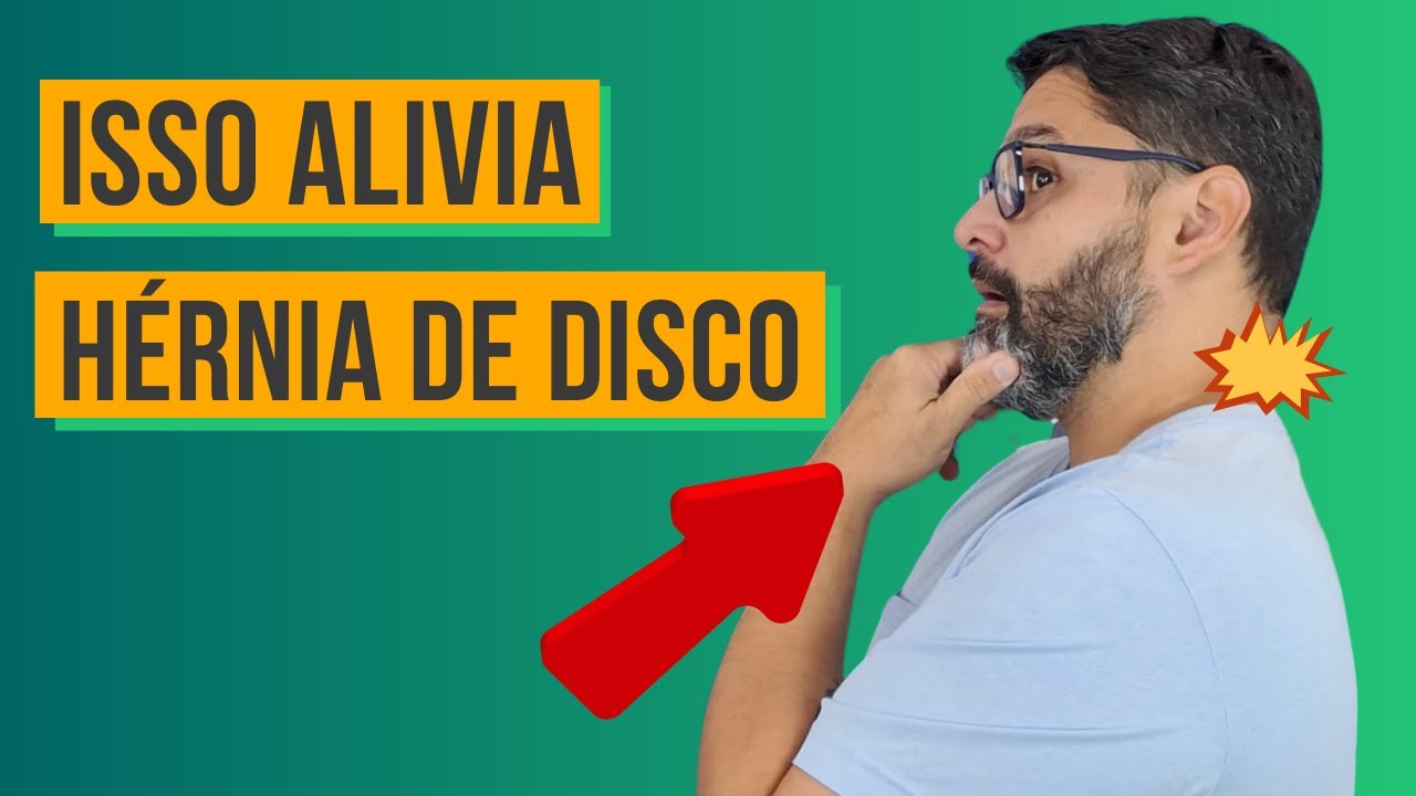 3 EXERCÍCIOS QUE ALIVIAM HÉRNIA DE DISCO CERVICAL